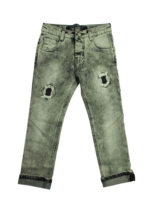 Jeans with patches MANUELL & FRANK | 27664JJUN
